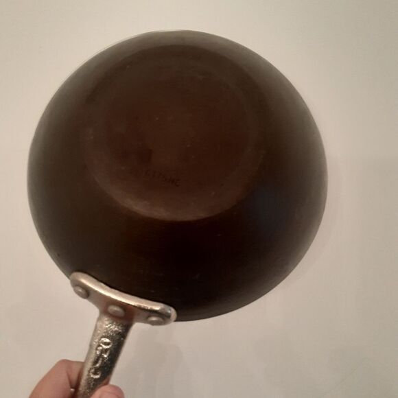 Calphalon mini wok small stir fry pot pan NSF commercial aluminum cookware 0-20 - Picture 2 of 6